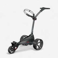 Chariot golf électrique, Motocaddy M1 DHC + porte parapluie + porte carte