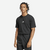T-shirt de fitness en coton pour homme, noir