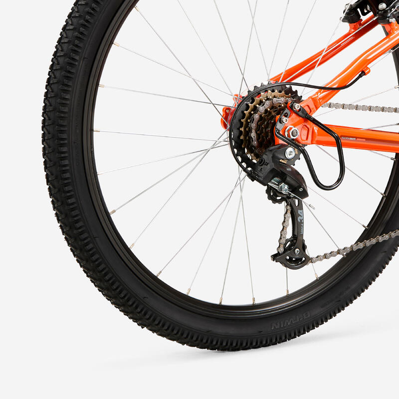 VTT enfant 26" 9-12 ans, EXPL 500 orange