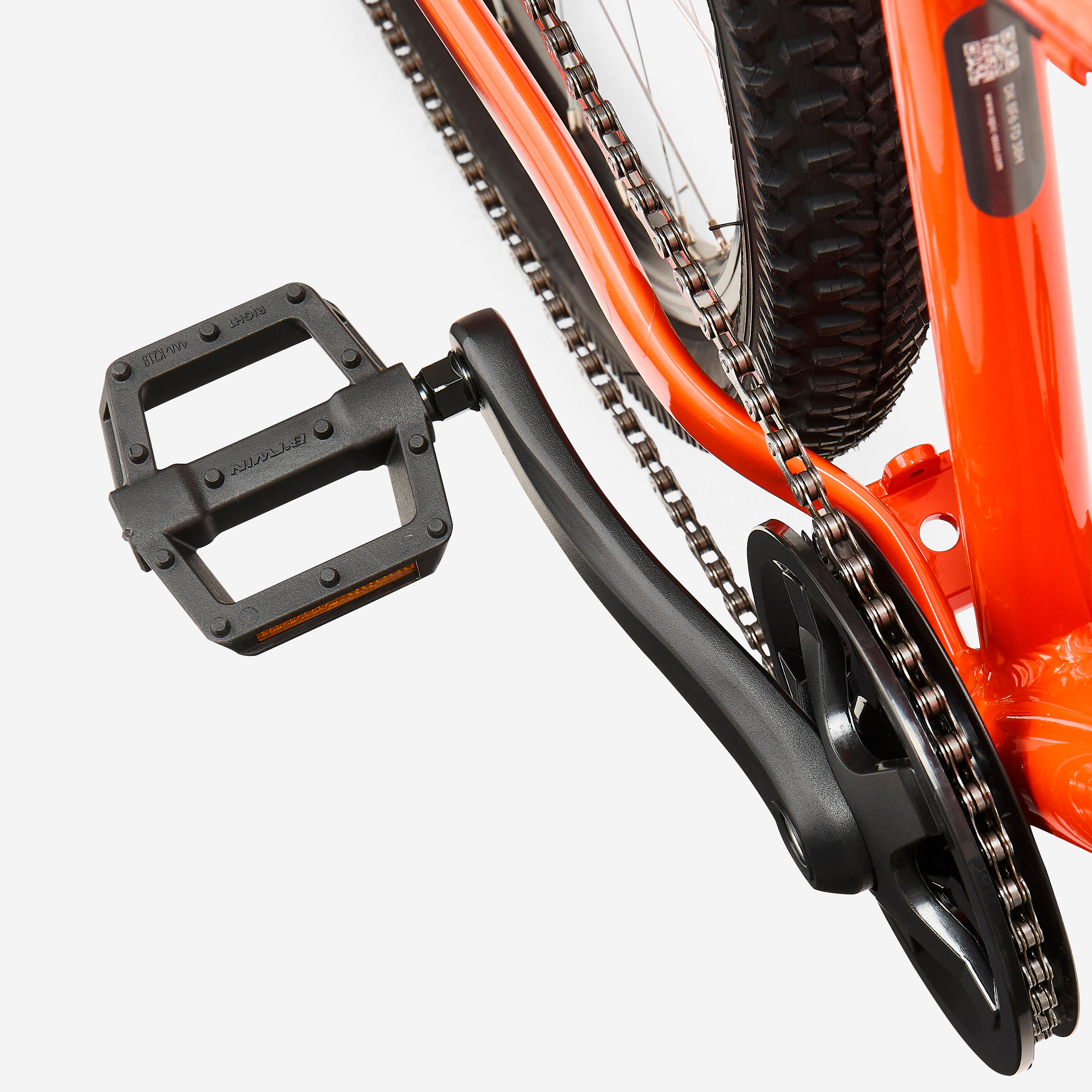 Kids' Mountain Bike 26" - EXPL 500 Orange Ages 9-12 - ROCKRIDER