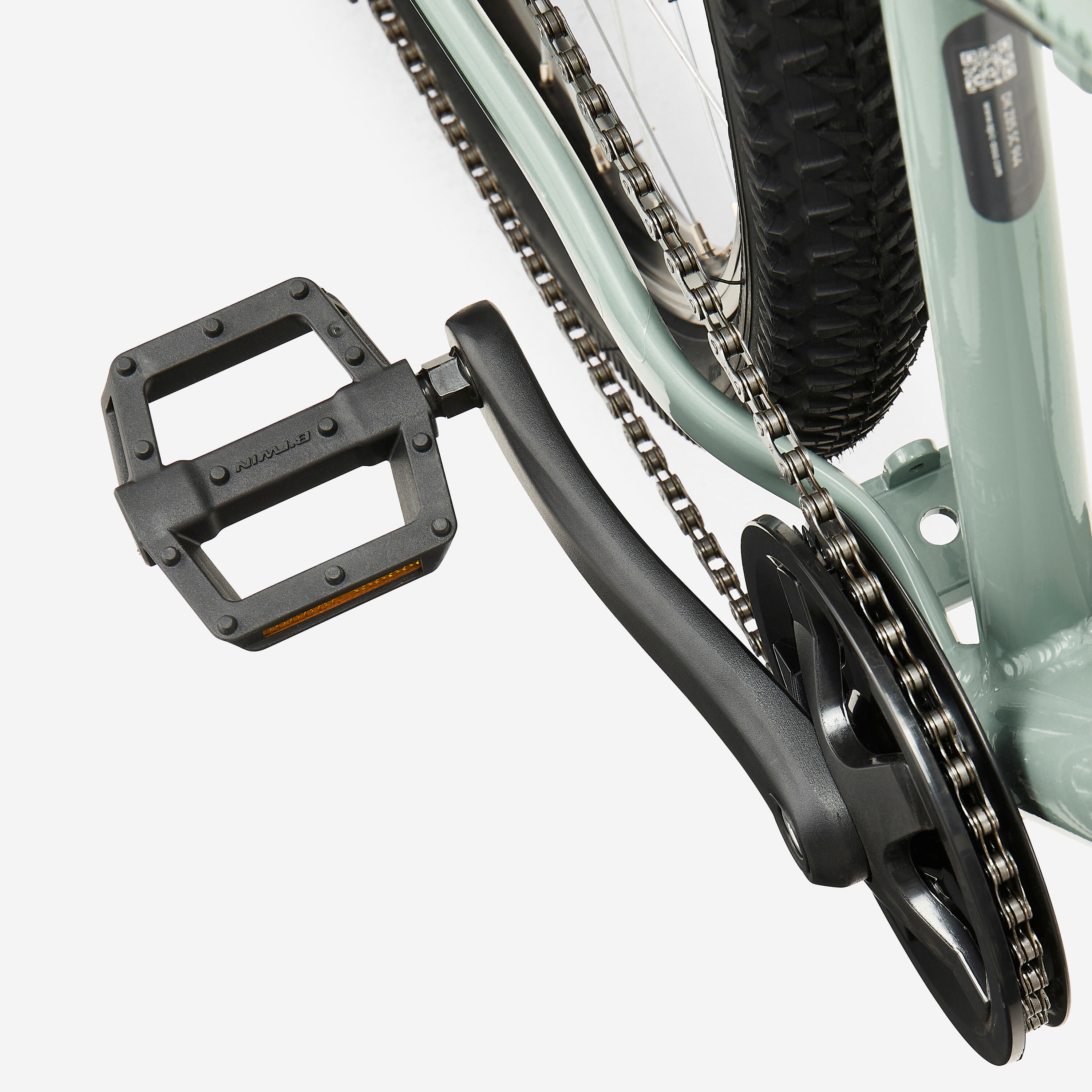 Bici Mtb bambino 9-12anni EXPL 500 verde militare 26" 10/12