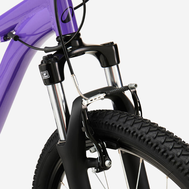 VTT enfant 26" 9-12 ans, EXPL 500 violet