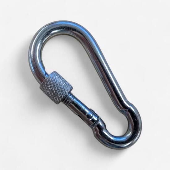 Karabiner mit Sicherung - Ersatzteil für Mini-Stepper MS 500 / MS 520