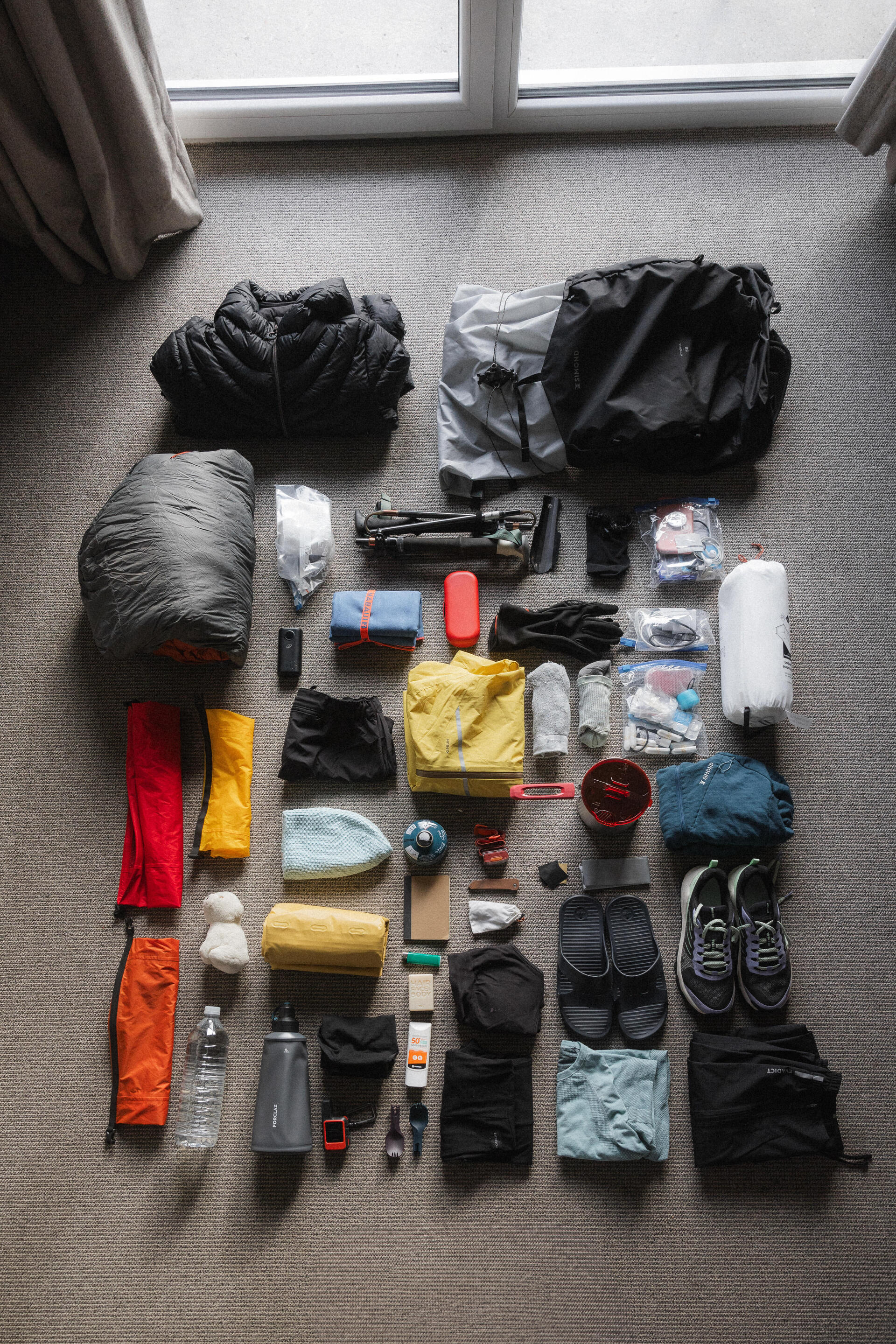 Ultralight Hiking Gear List