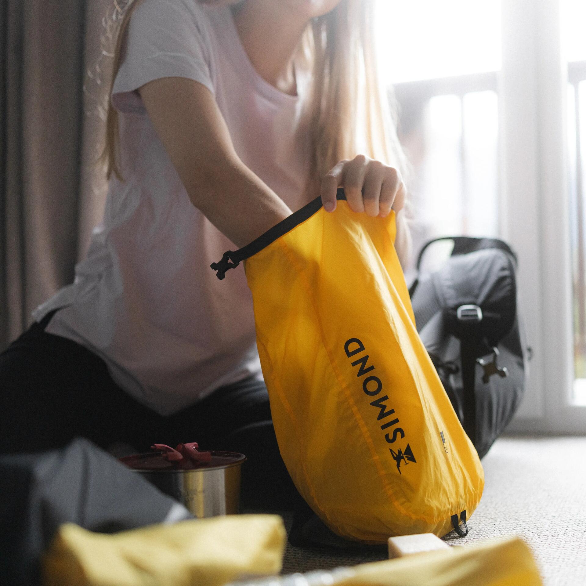 Organising your ultralight backpack into compartments