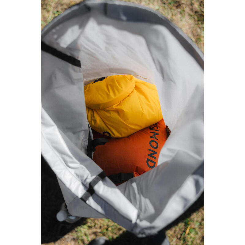 Bolsa impermeável ultra leve 7 litros, amarelo