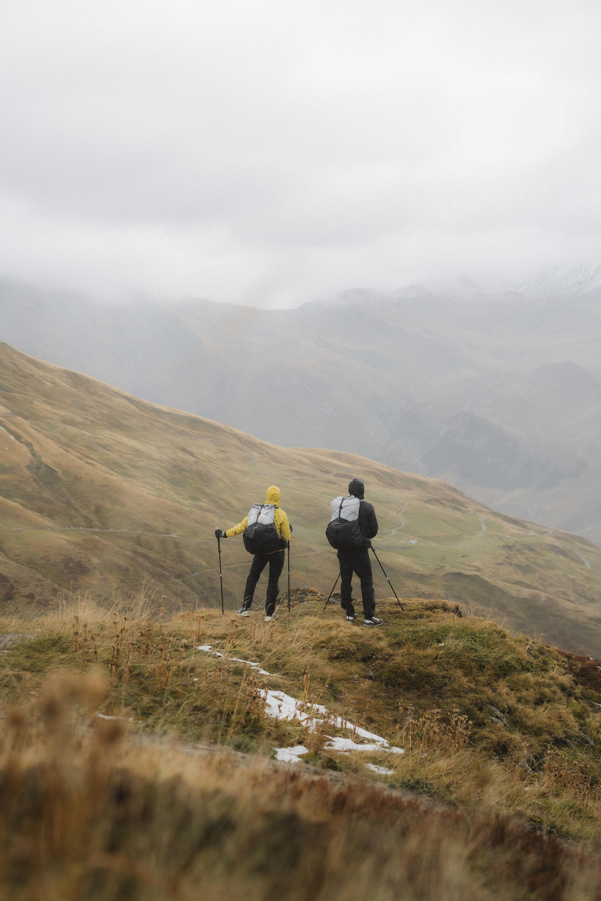 The Mont Blanc Hiking Tour in the rain