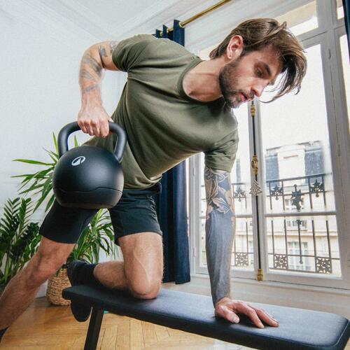 Kettlebell de cross training et musculation ajustable de 12 à 24