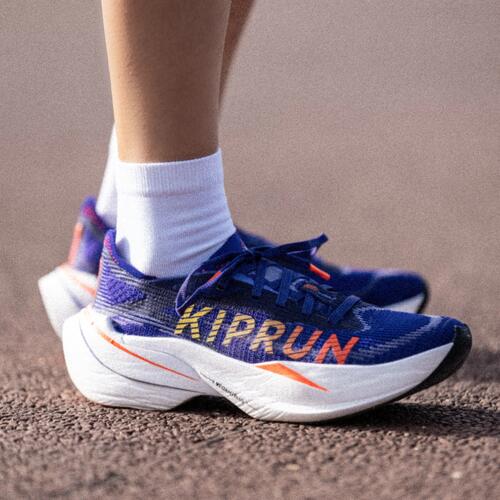 Men's Running Shoes with Carbon Plate-KIPRUN KD900X LD+ Purple