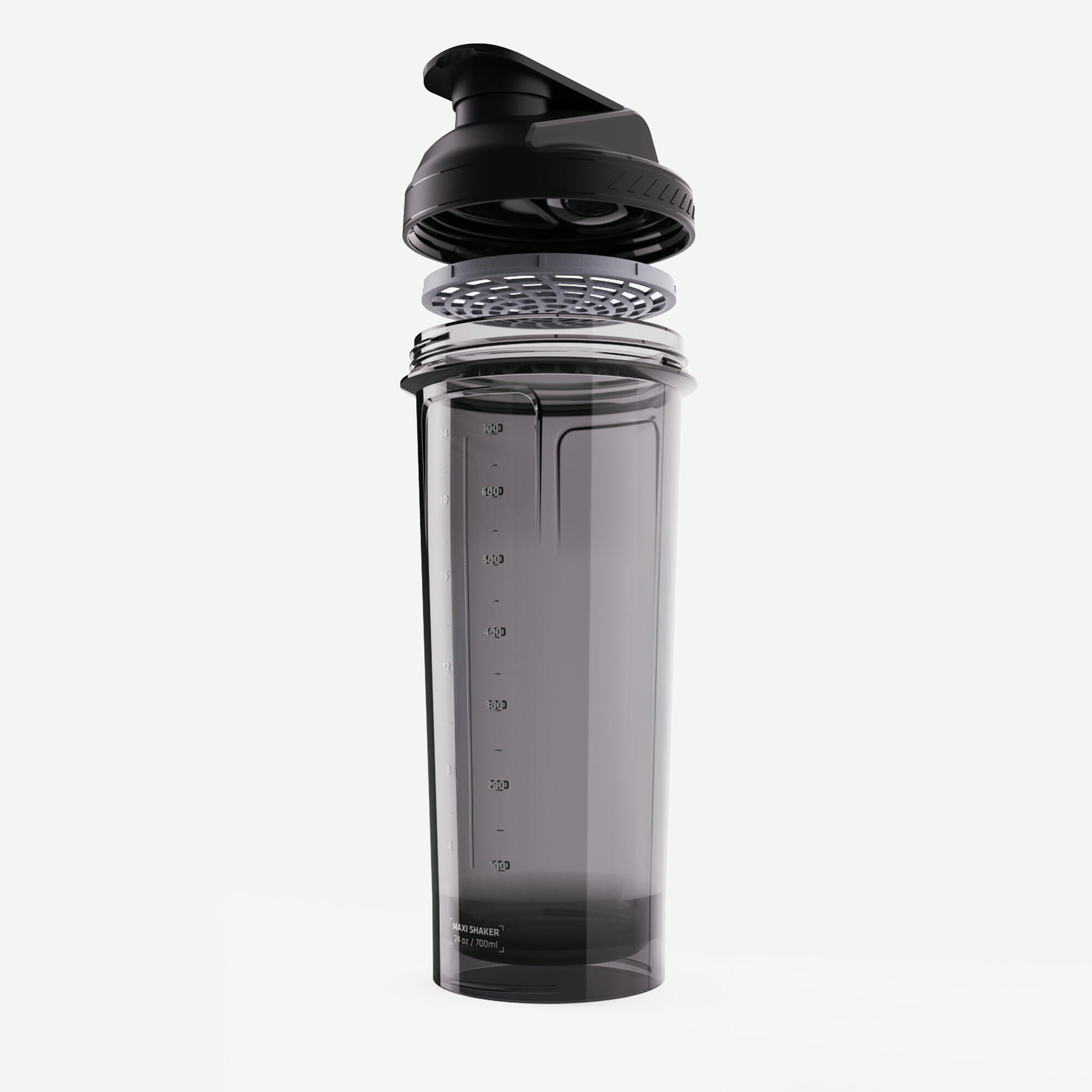 Protein Powder Pre-Workout Maxi Shaker with Sieve - 700 ml - CORENGTH