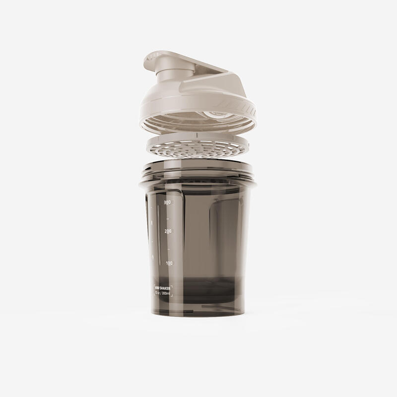 Mini shaker beige avec tamis 300ml