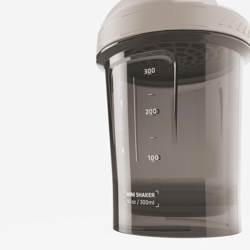 Mini shaker beige avec tamis 300ml