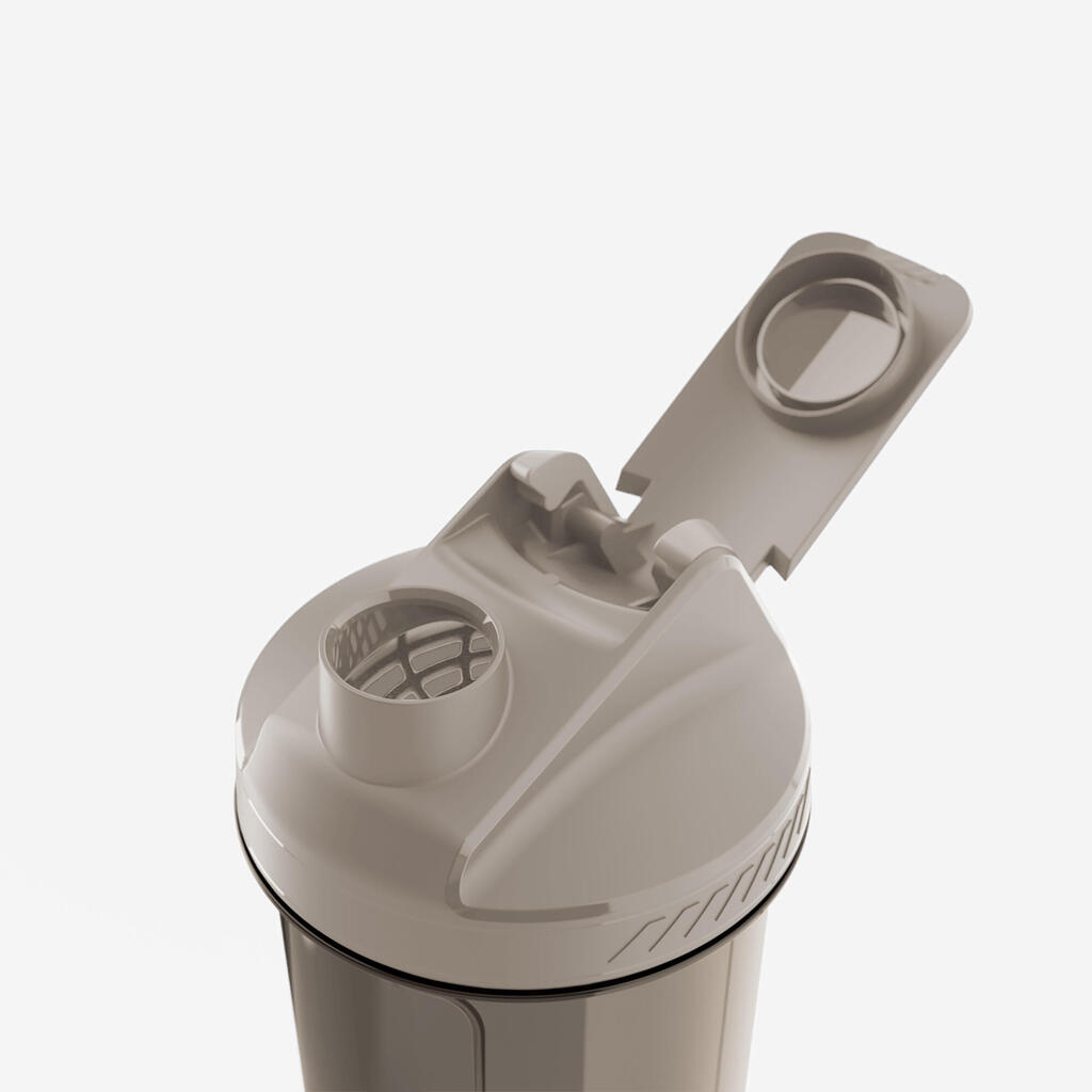 Mini šejker sa sitom - 300 ml - bež