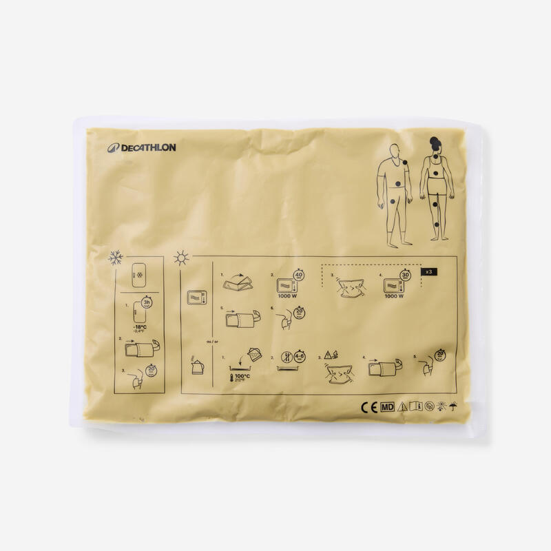 Compresse chaud/froid, poche de froid réutilisable - taille l