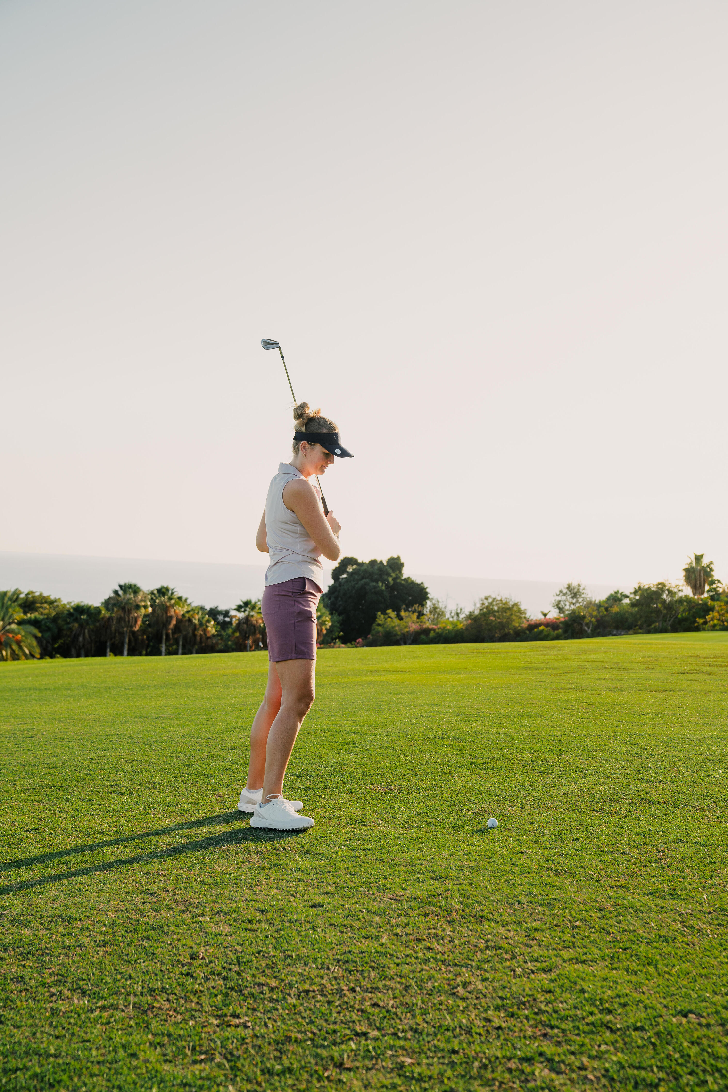 Visière de golf avec support aimanté pour marque-balle 8/9