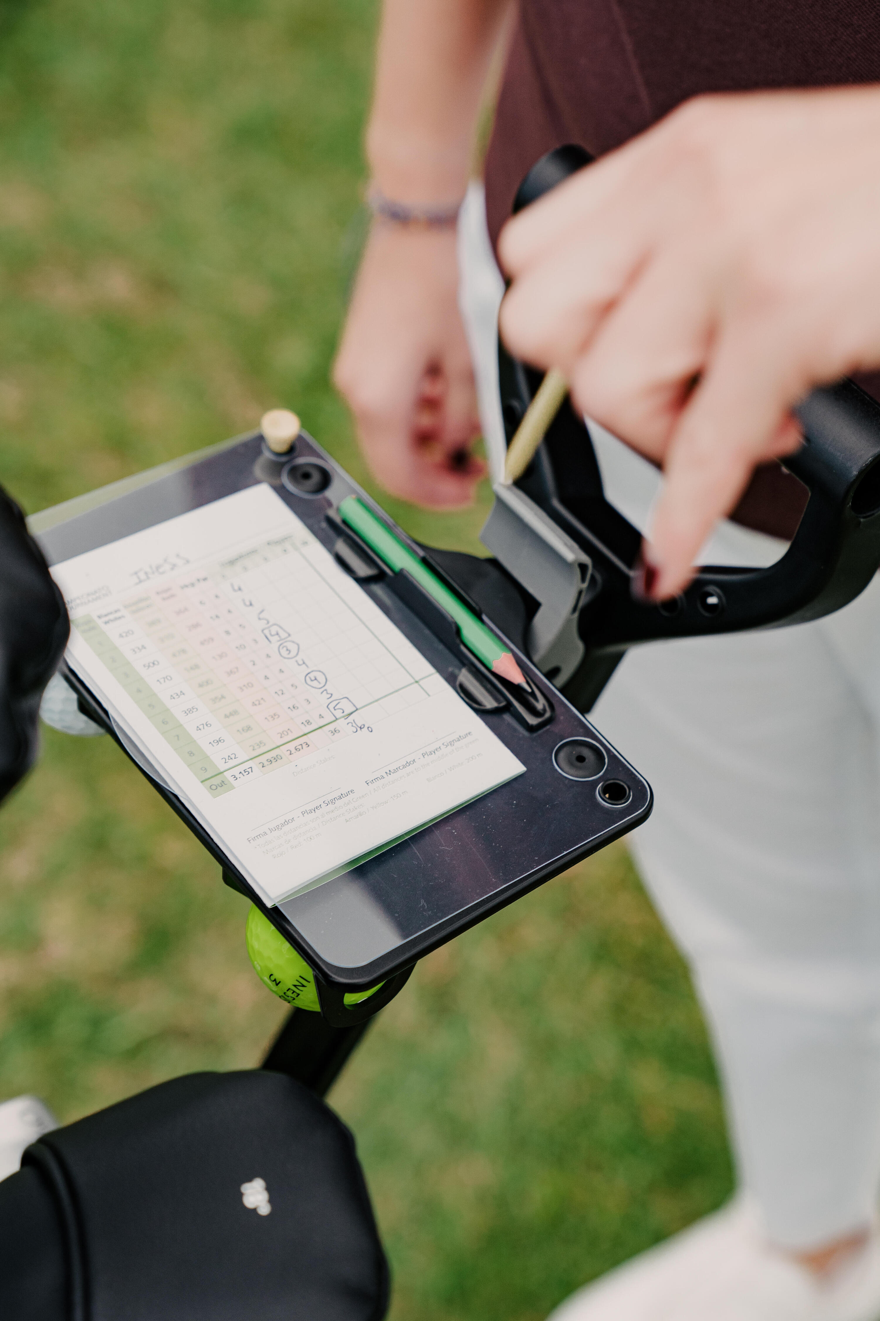 Chariot golf 2 roues, Inesis 100 10/13