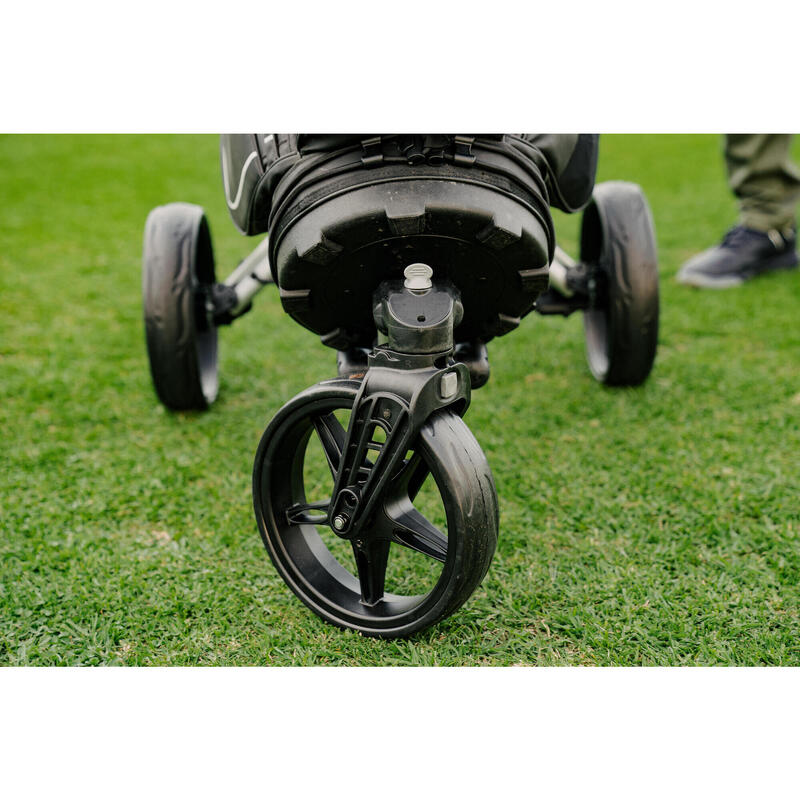 Chariot golf 3 roues, Inesis 900 360° gris