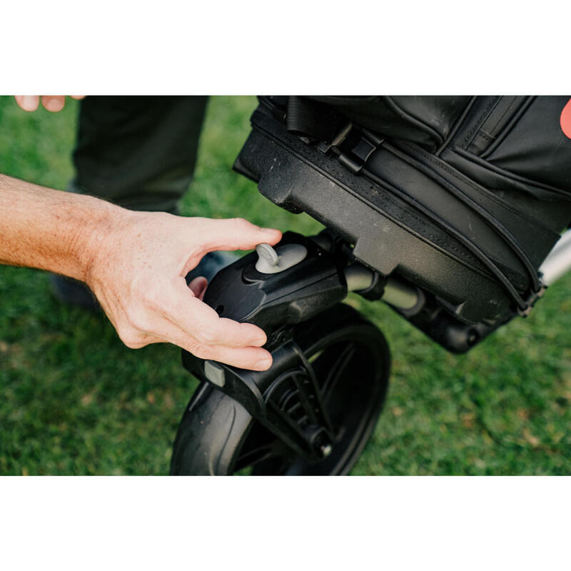 Chariot golf 3 roues, Inesis 900 360° gris
