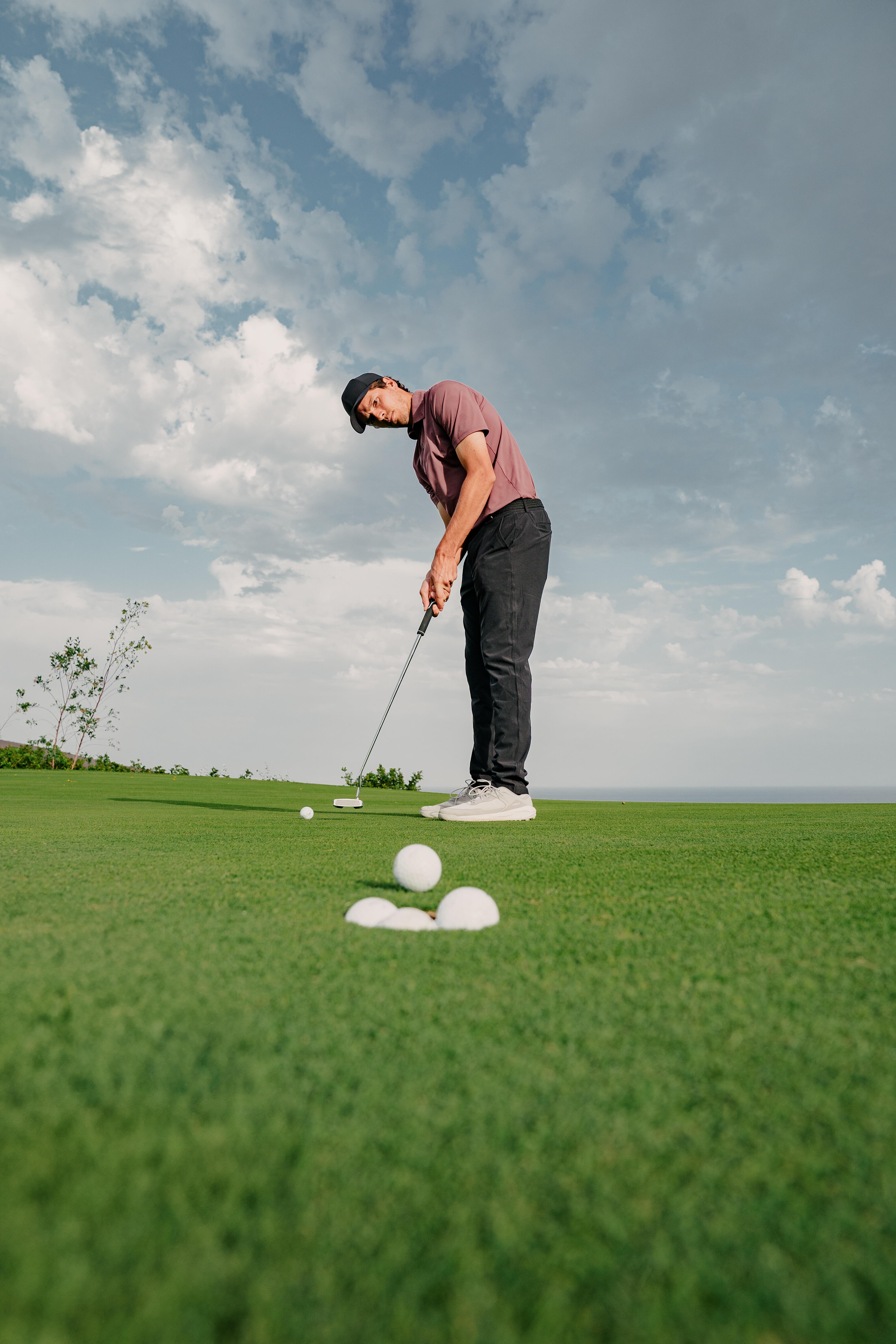 Men’s Synthetic and Breathable Short-Sleeved Golf Polo, WW 900 - INESIS