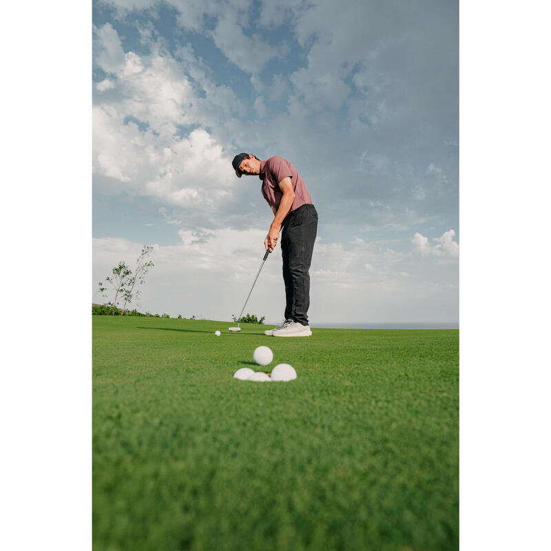 Polo de golf synthétique  respirant manches courtes homme, WW900 vert