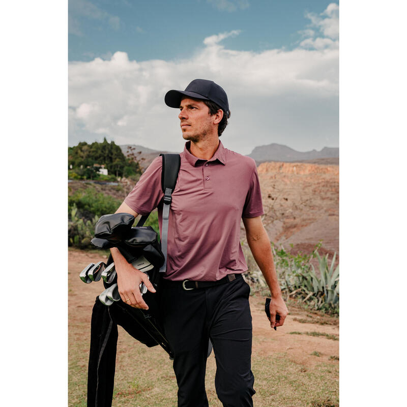 Polo de golf synthétique  respirant manches courtes homme, WW900 vert