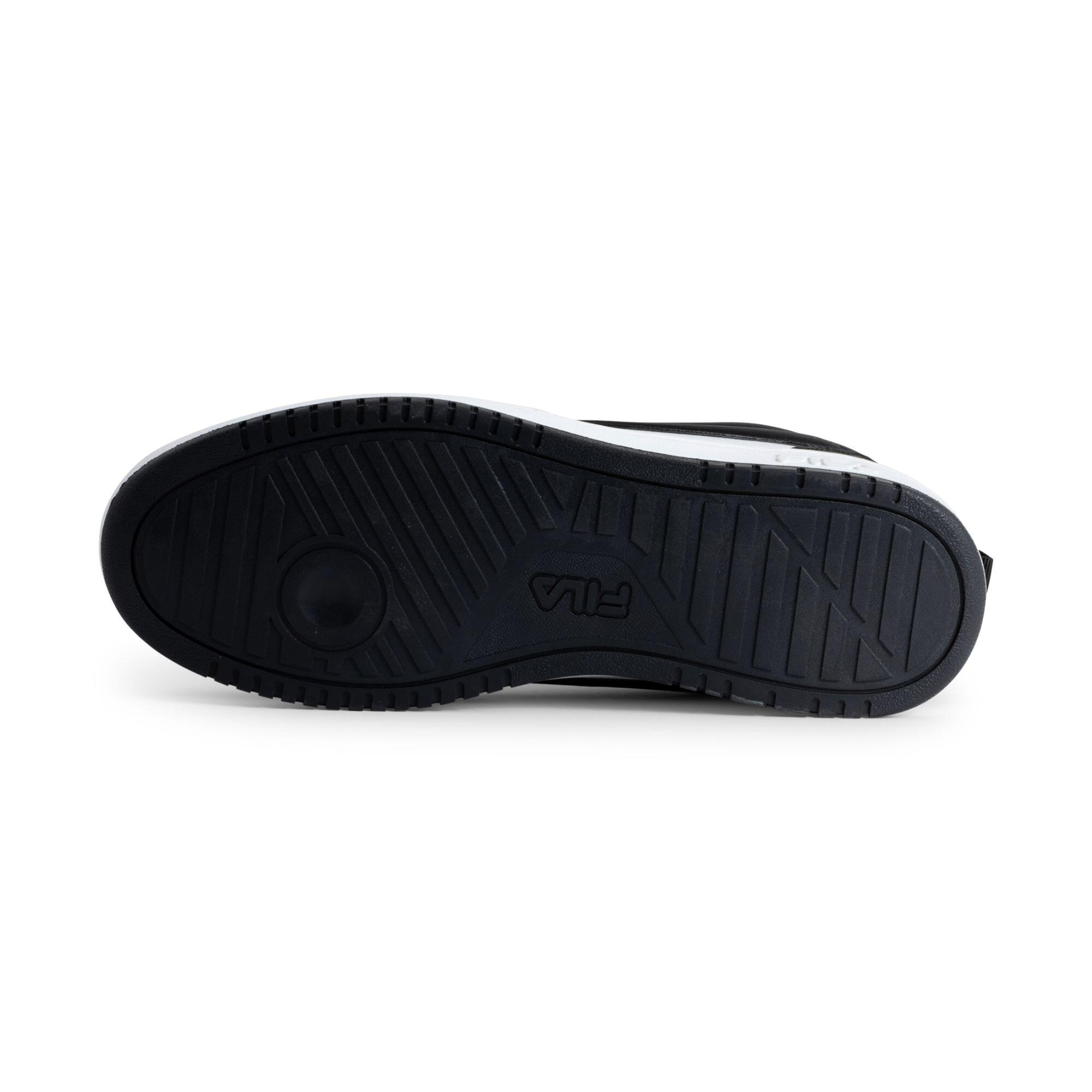 BASKET REGA FILA  HOMME BLANC NOIR 4/6