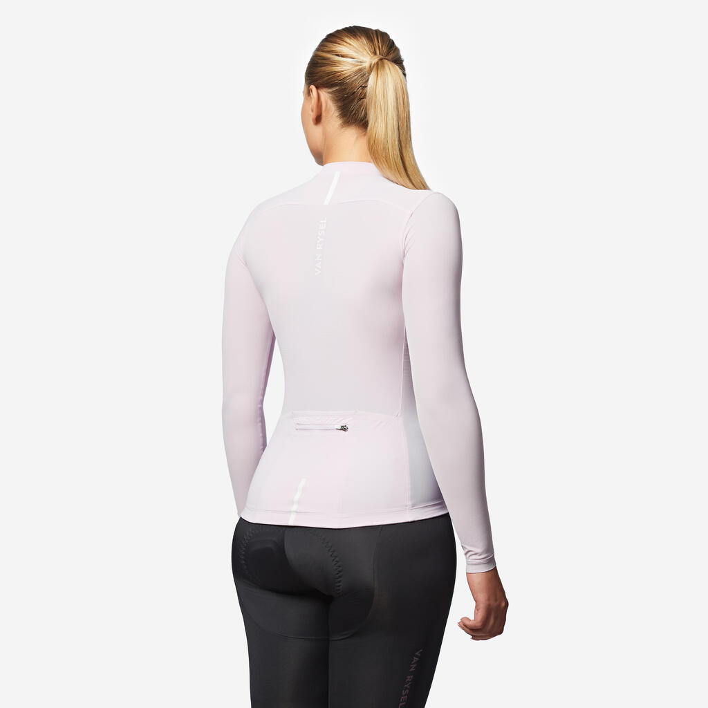 Men's long-sleeved UVP RCR 2 road cycling jersey - Purple