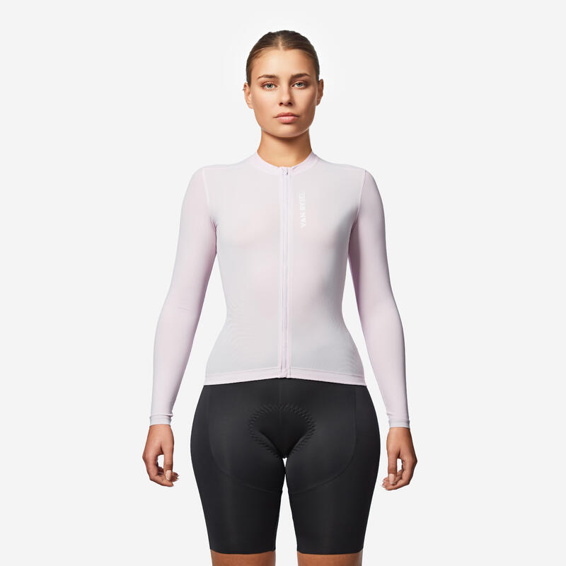 Unisex letní dres na silniční cyklistiku s dlouhým rukávem a UV ochranou RCR 2