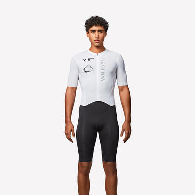 Body ciclismo uomo RCR-R 2 bianco
