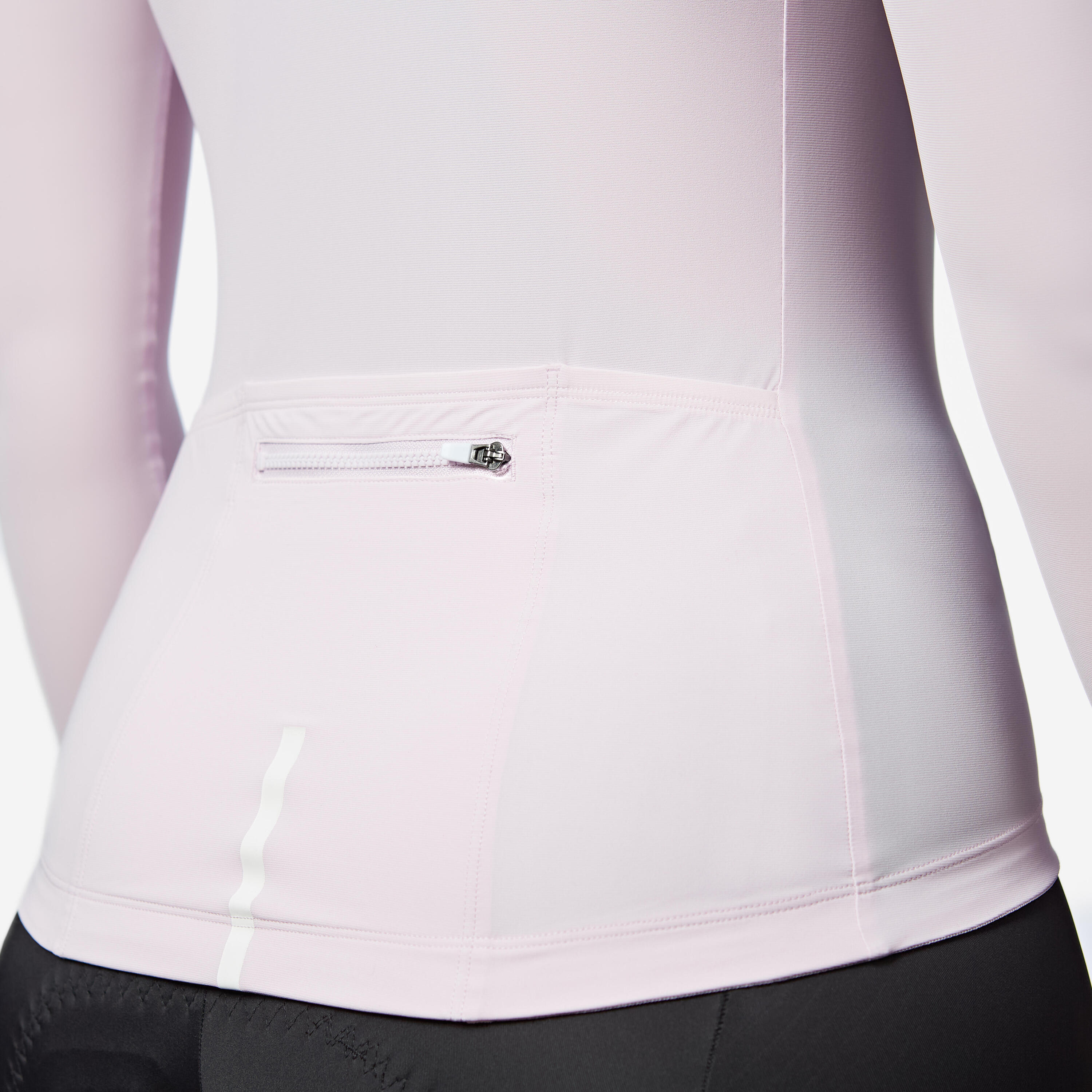 Jersey de ciclismo de carretera anti-UV de manga larga para verano violeta RCR 2 5/11