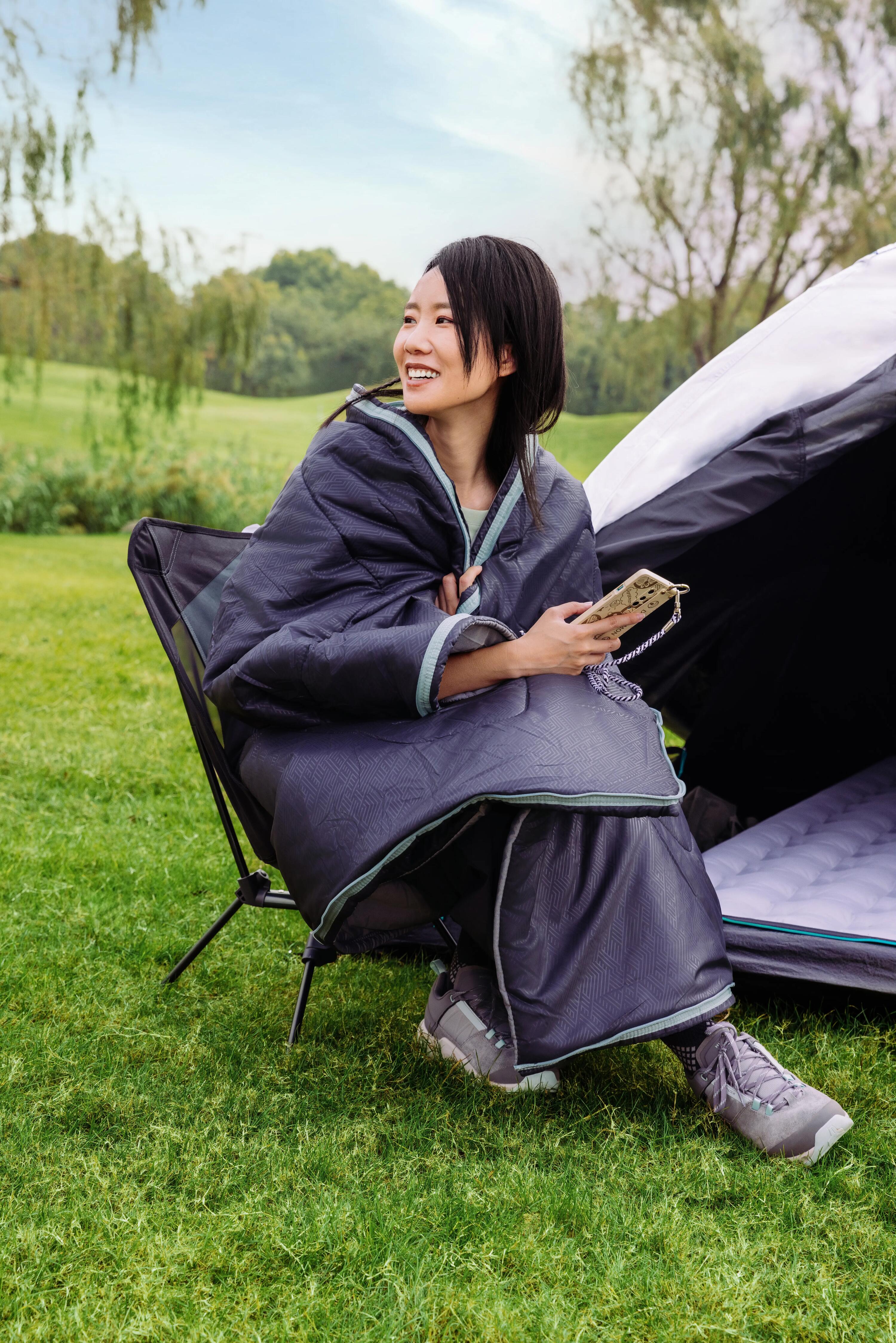 15°C camping sleeping bag Azpenaz 9/9