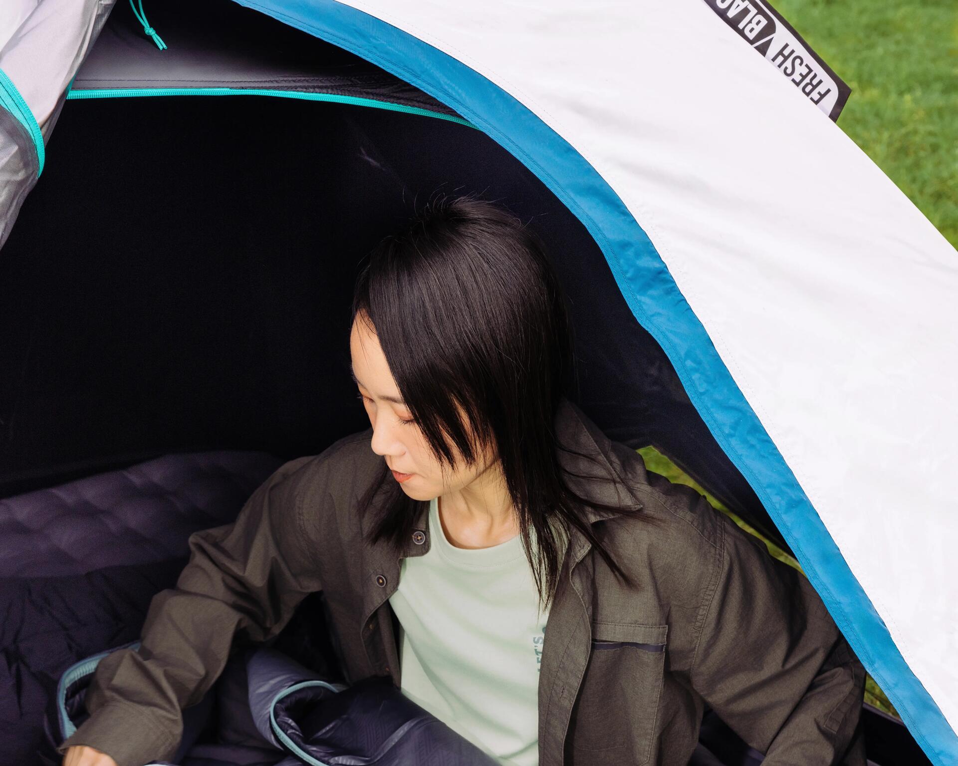 NOUVEAU SAC DE COUCHAGE ZIPPÉ ARPENAZ 15 ° - NOIR