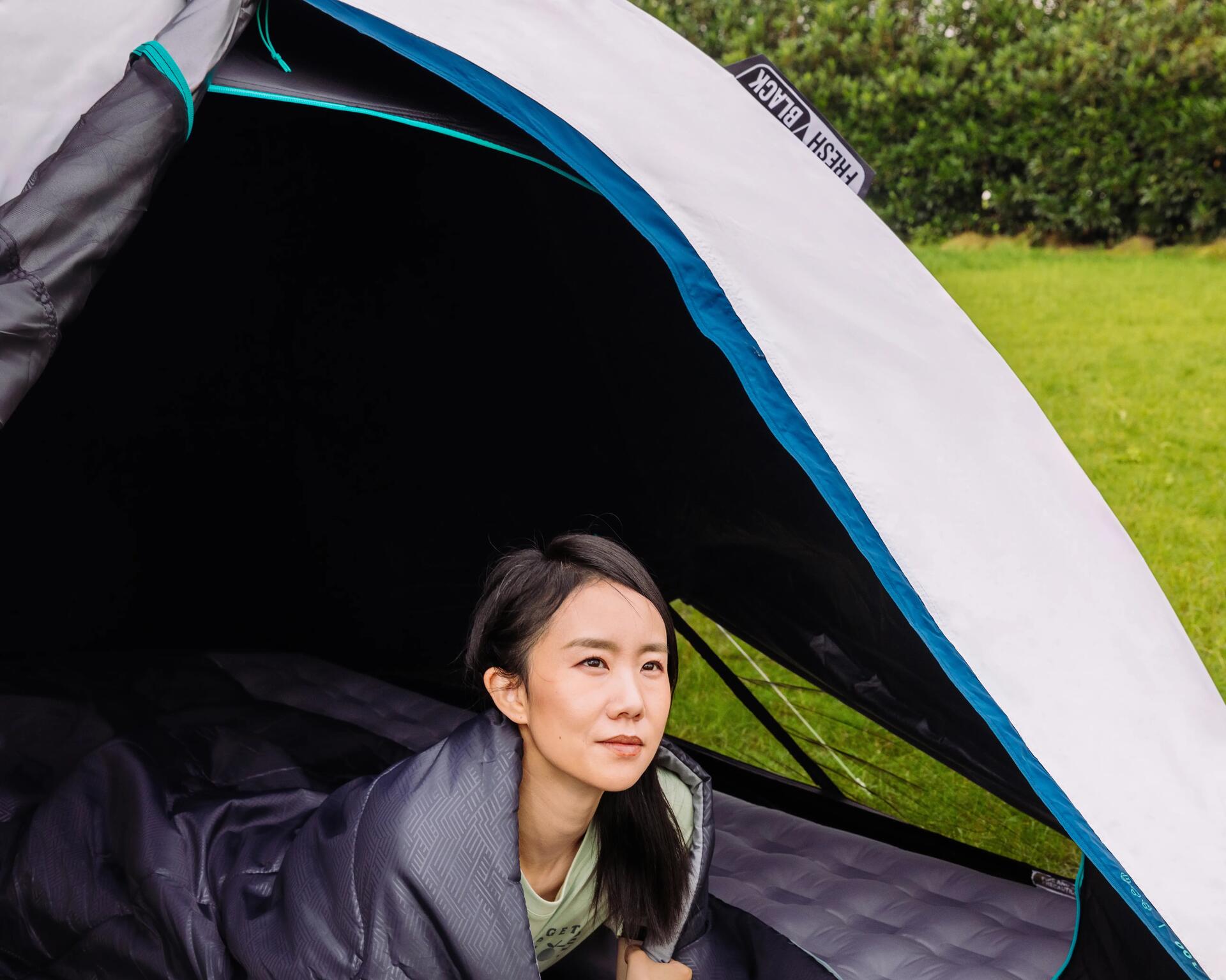 NOUVEAU SAC DE COUCHAGE ZIPPÉ ARPENAZ 15 ° - NOIR