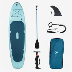 Pack Stand up paddle gonflable 10'6 ,1 ou 2 personnes (jusqu'à 130 kg)- 100 Bleu