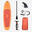 Set stand up paddle gonflabil 10'6 Ediție limitată (<130 kg) 100 Portocaliu