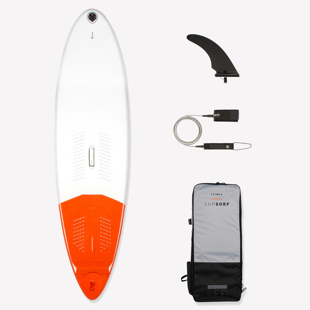 Stand up paddle gonflable de surf longboard 500 / 10" 140L