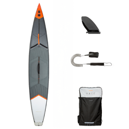 Planche de Stand Up Paddle gonflable de Course / Race 14&#039;27&quot; - R500