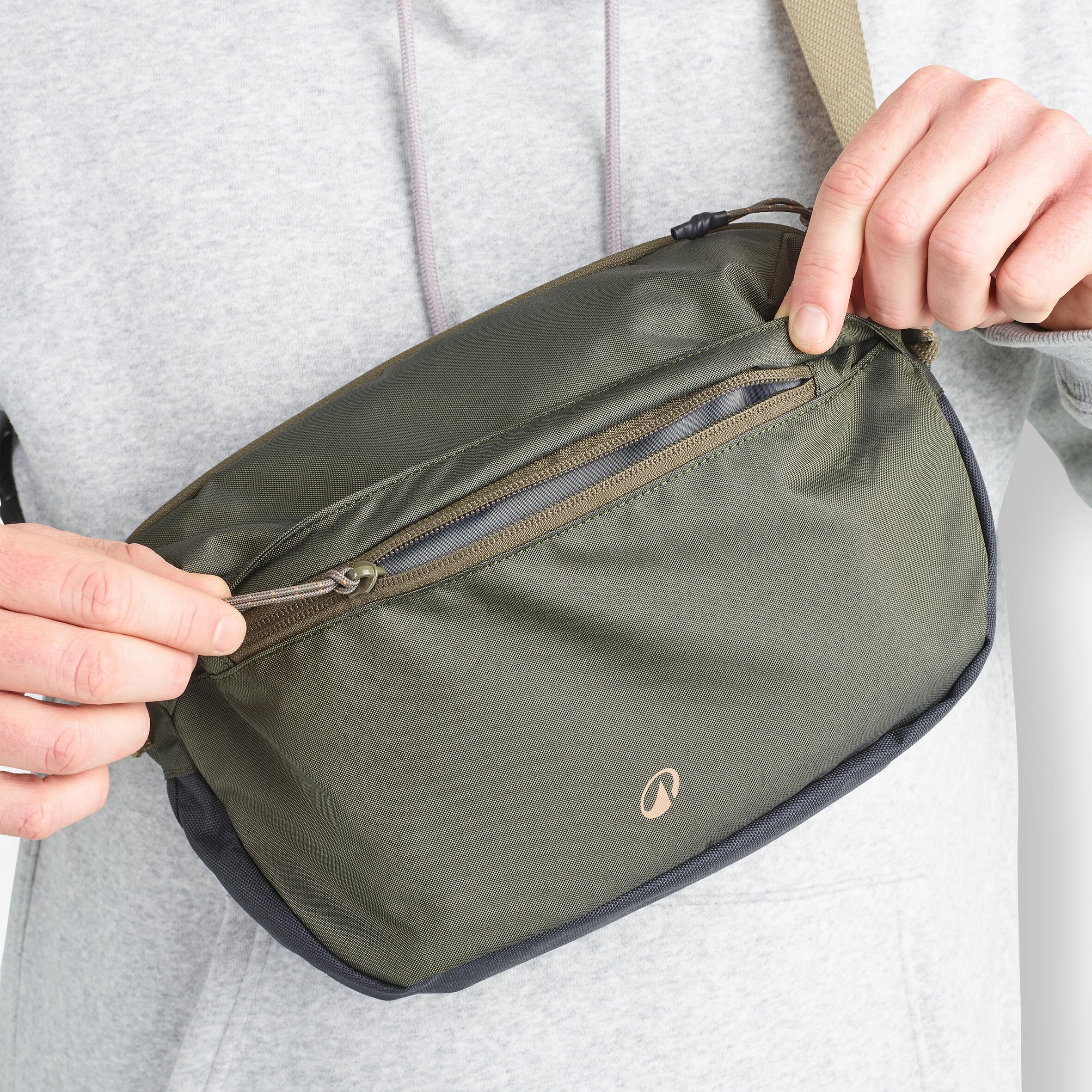 Sac banane de pêche – 100 kaki - CAPERLAN