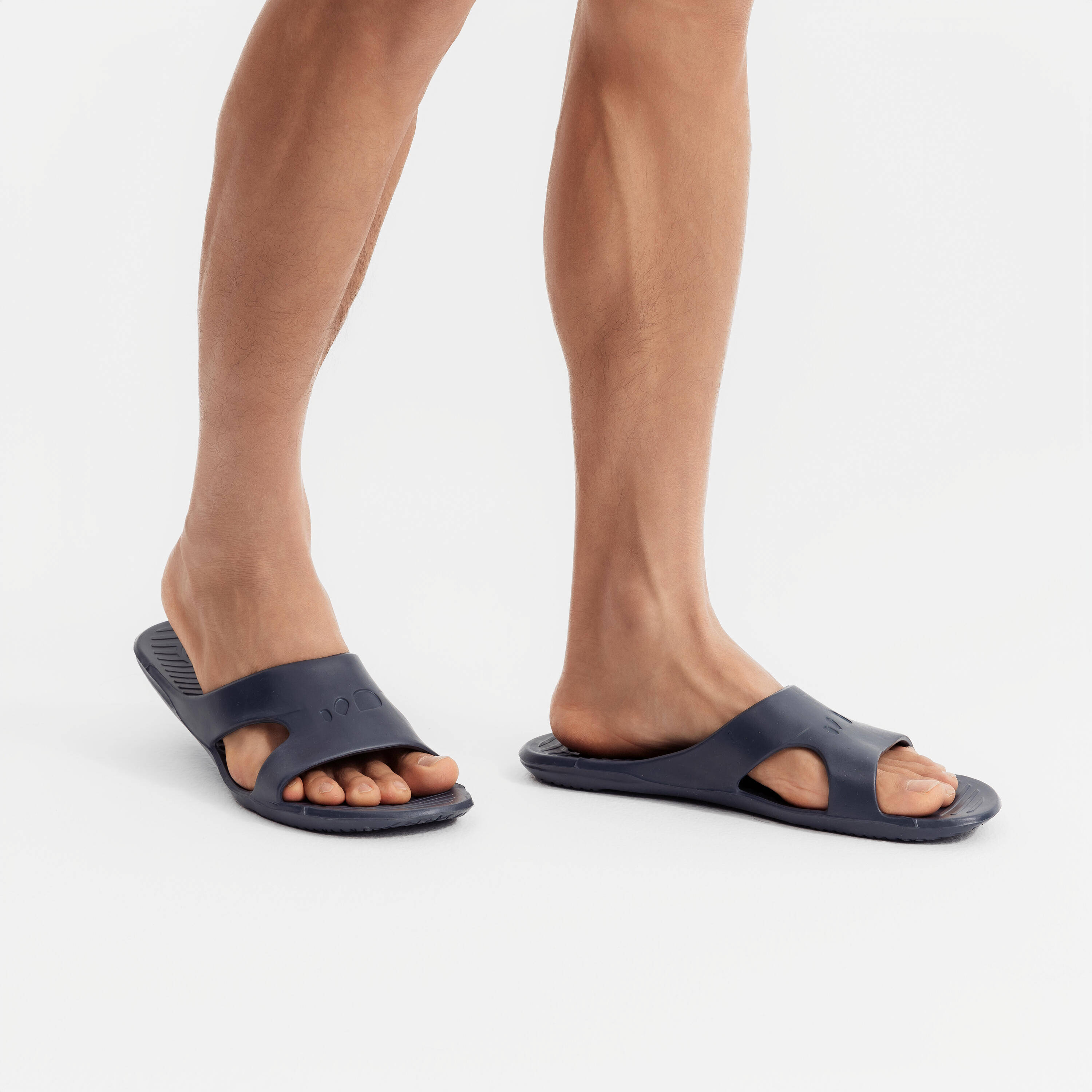 Men’s pool sandals slap 100 basic grey -  5