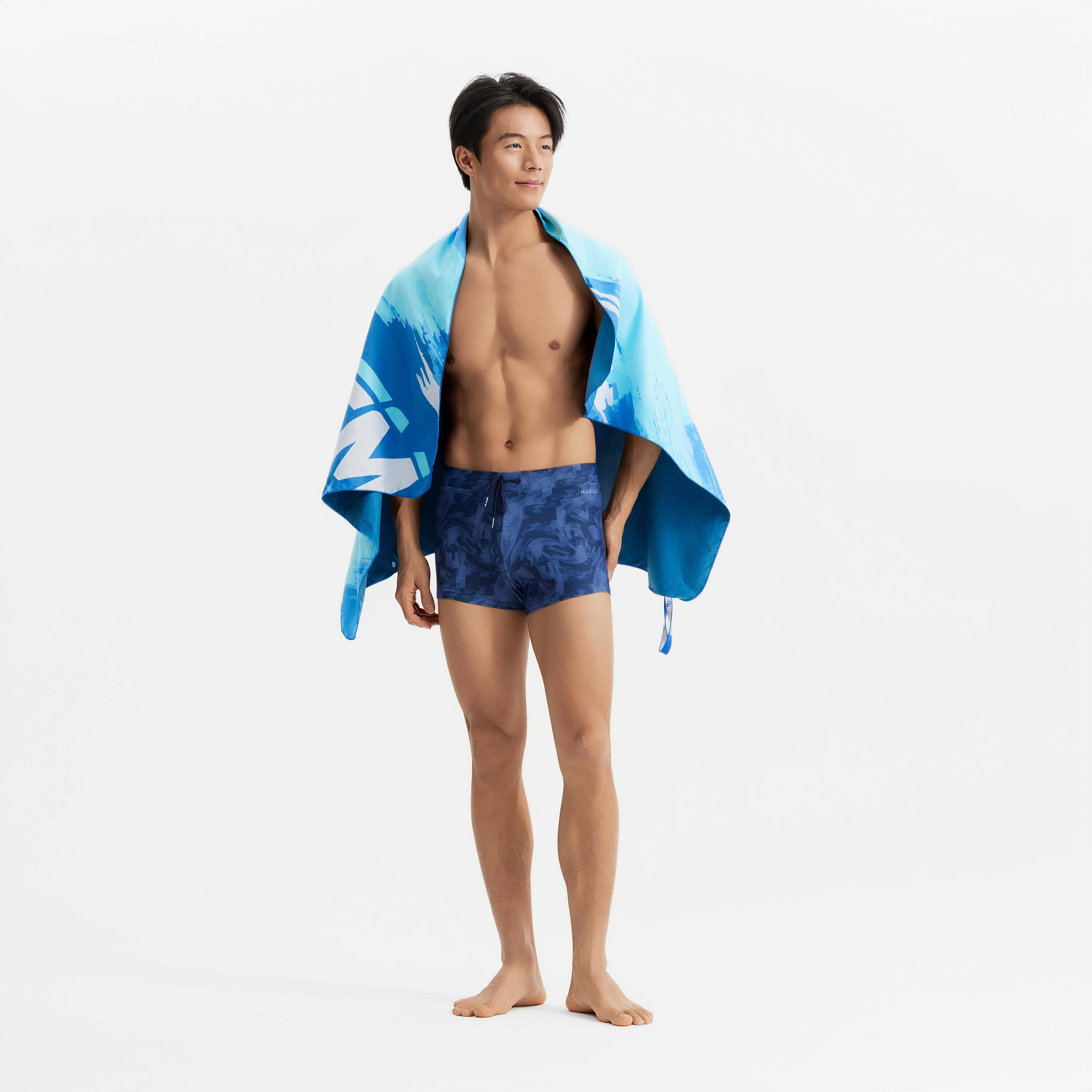 Microfibre towel PRINT L DASH -  3