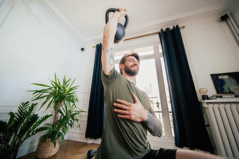 Vetverbranding met een kettlebell