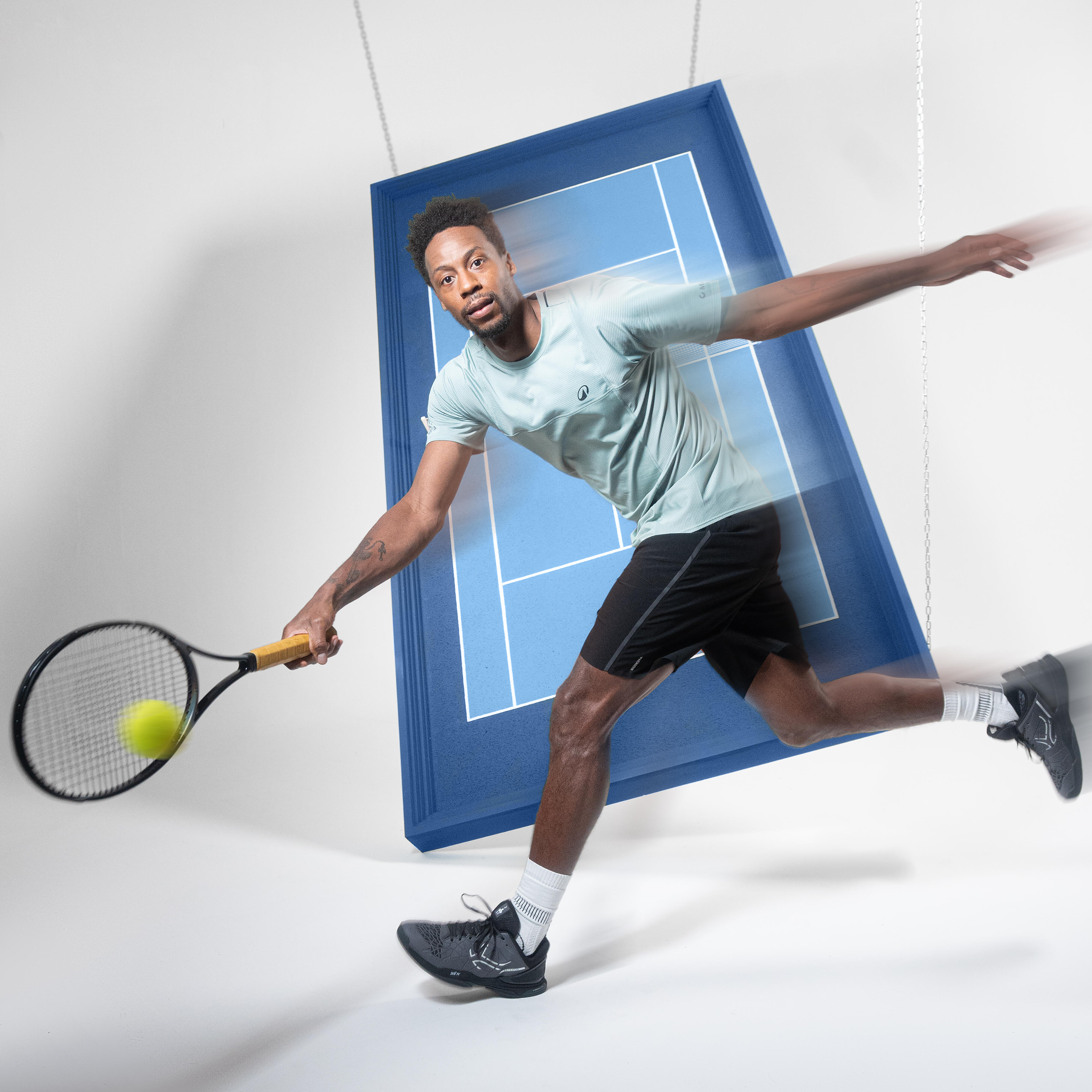 Men's Tennis Shorts – Dry+ Gaël Monfils - ARTENGO