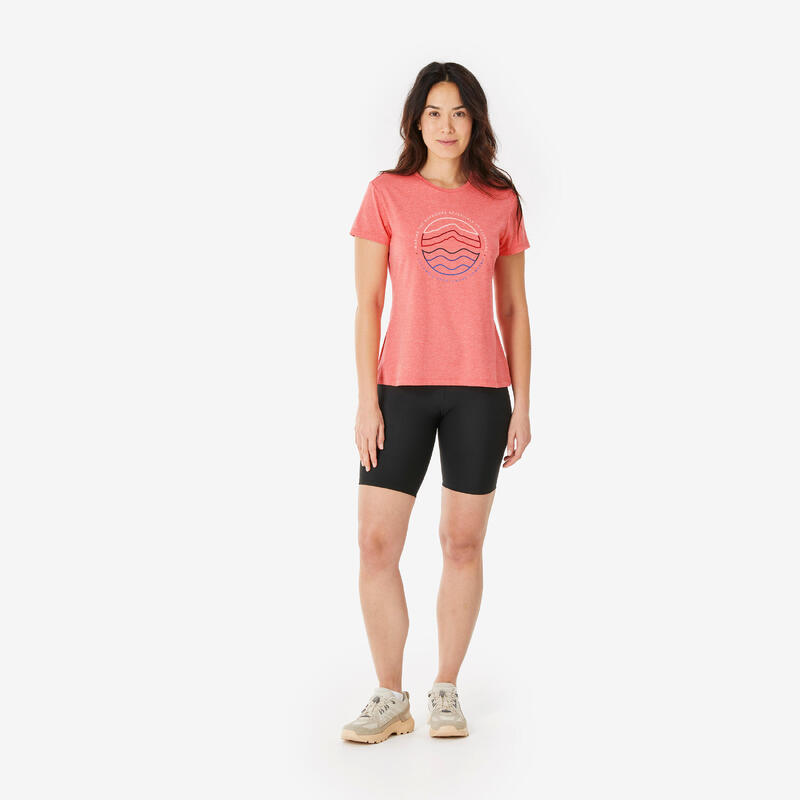 T-shirt manches courtes de randonnée - Columbia - Femme
