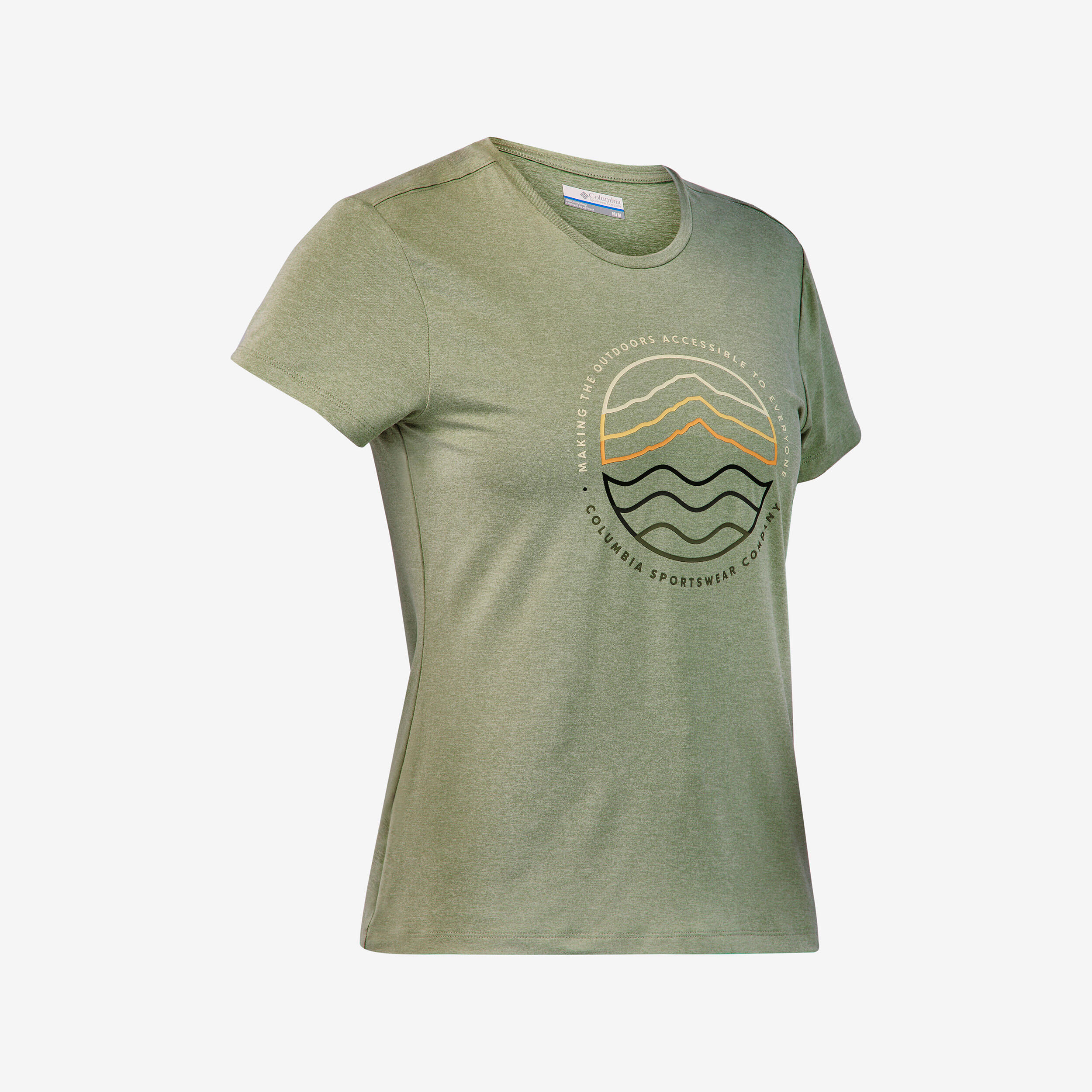 Camiseta de montaña y trekking manga corta Mujer Columbia Sloan ridge 5/5