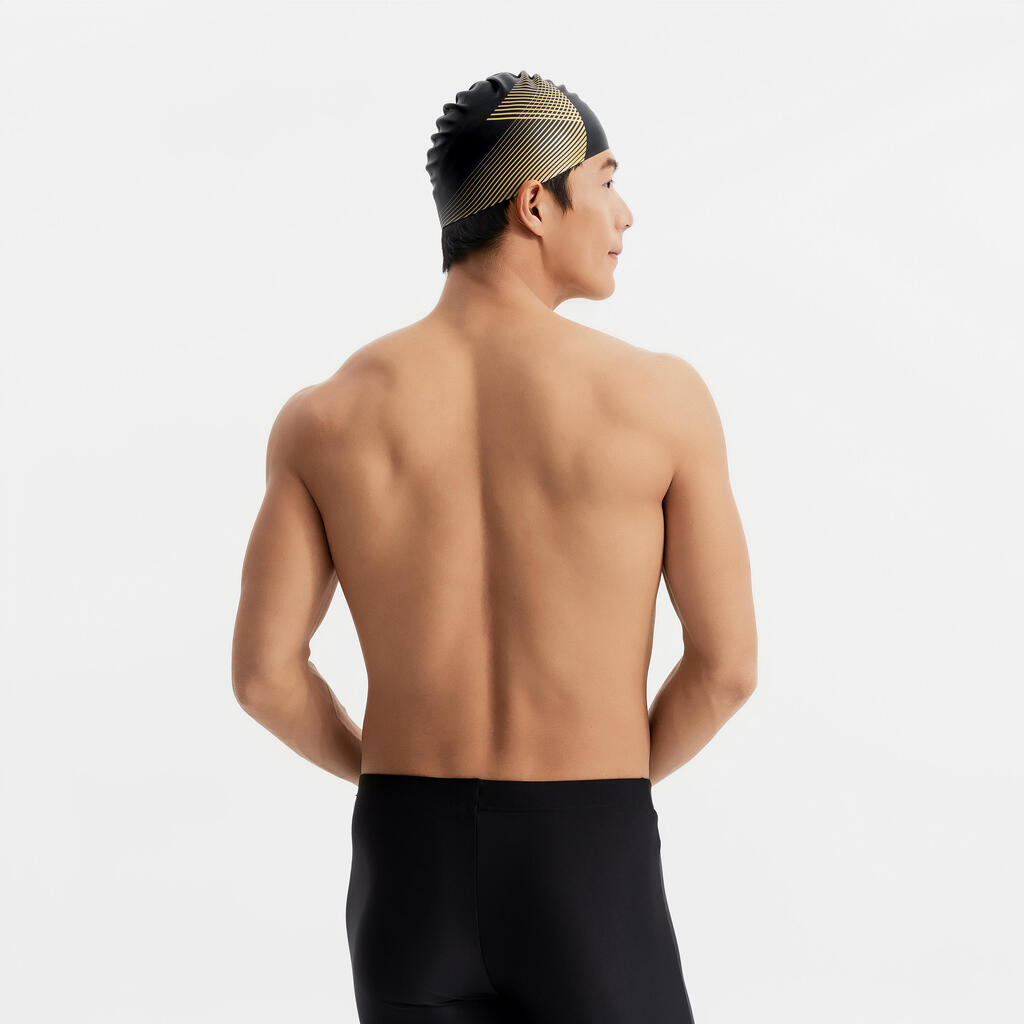 Gorro Silicona Natación Tria Negro