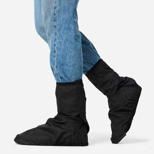 
      City Cycling Waterproof Overshoes 900 - Black
  