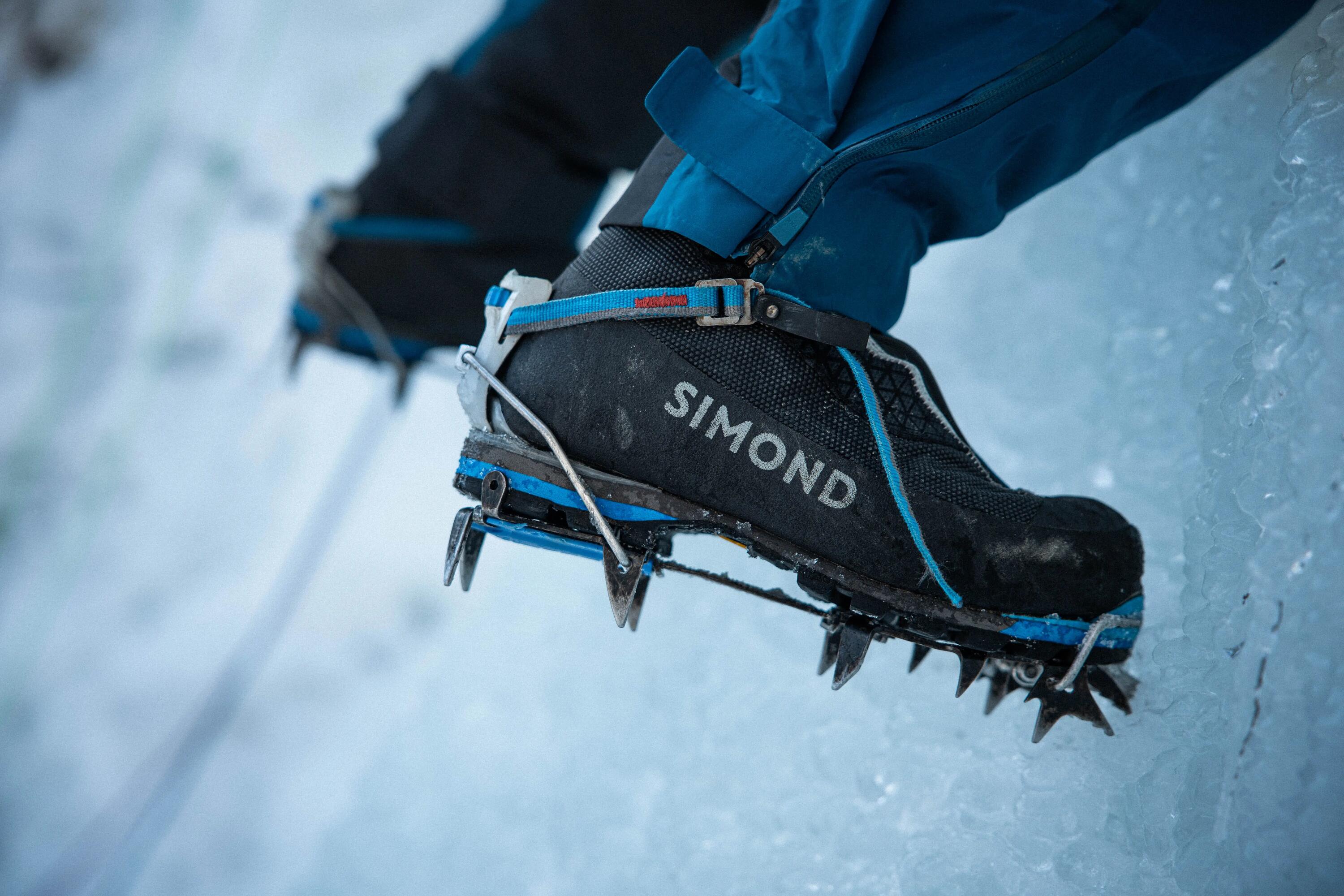 Men's Mountaineering Boots Ice Evo Black/Blue 16/17