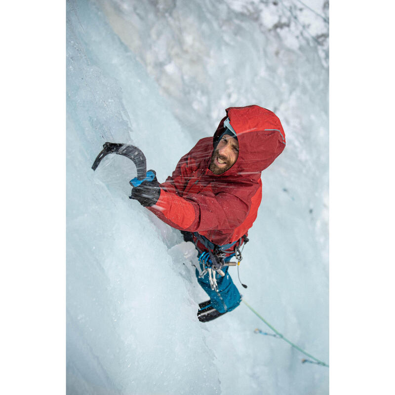 Regenjacke Bergsteigen wasserdicht Alpinism Evo Herren rot 