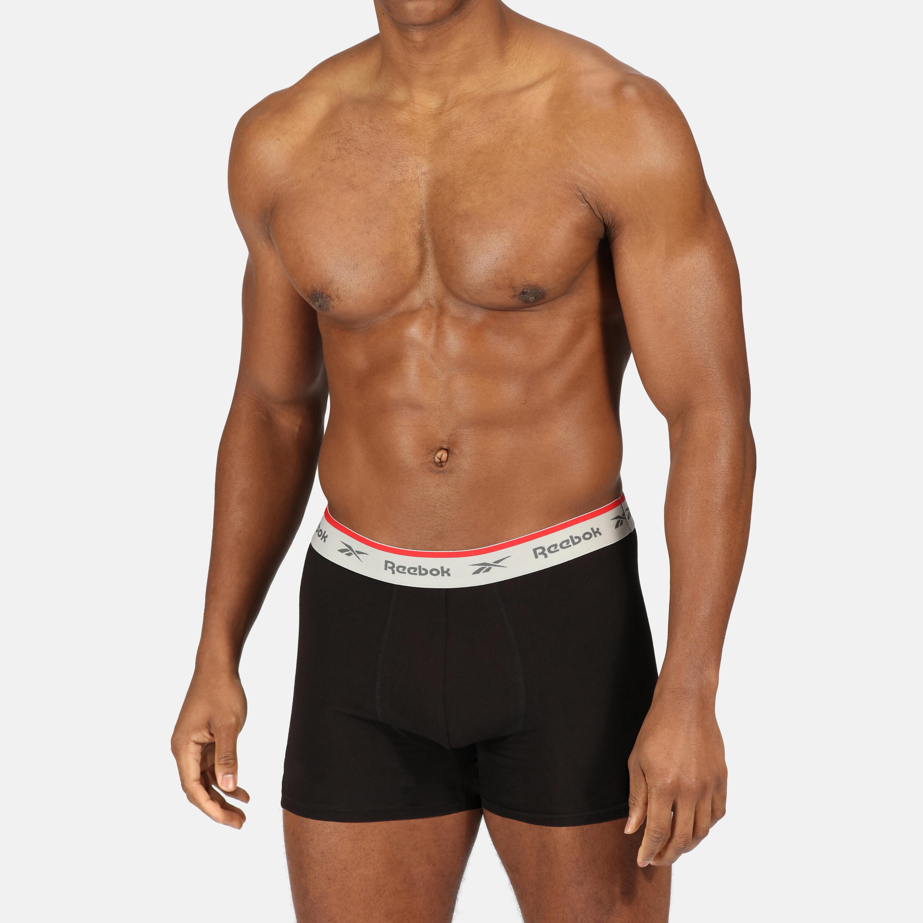 Boxers de fitness en lot de 3 homme, noir 2/8