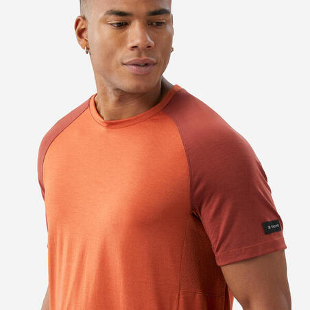 Футболка чоловіча Merino Resist з мериносової вовни коричнева